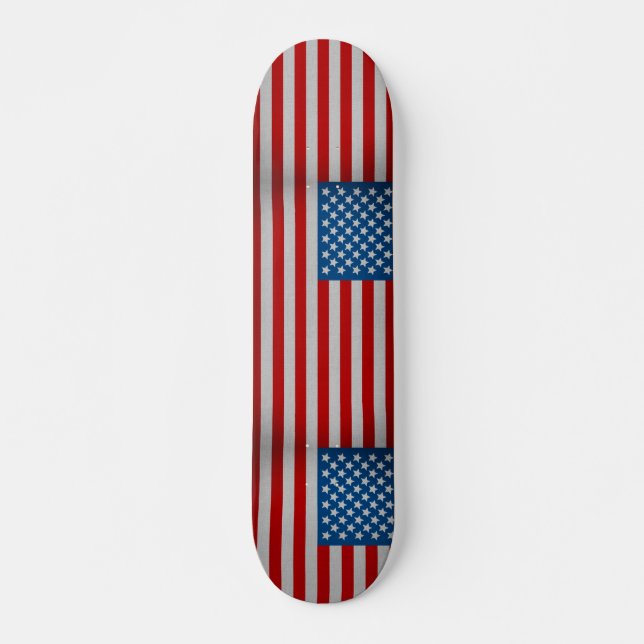 Skateboard Drapeau américain (Devant)