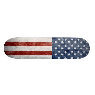 Skateboard Drapeau américain
