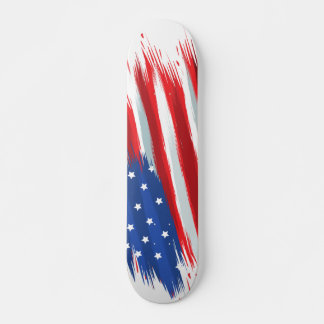 Skateboard Drapeau américain