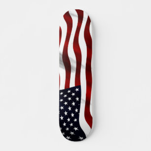 Skateboard Drapeau américain