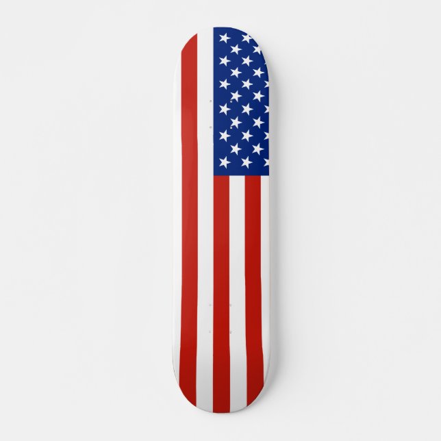 Skateboard Drapeau américain (Devant)