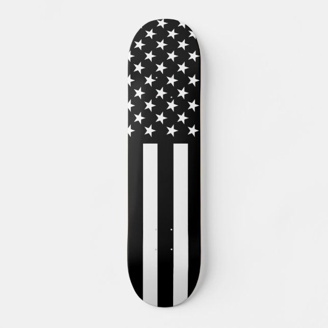Skateboard Drapeau américain de panne d'électricité (Recto)