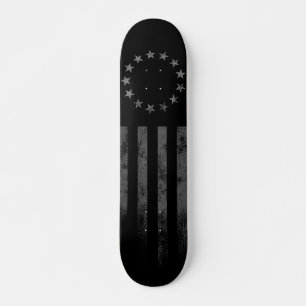 Skateboard Drapeau américain vintage Betsy Ross