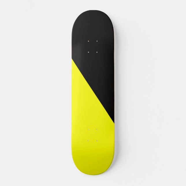 Skateboard Drapeau anarcho-capitaliste (Recto)