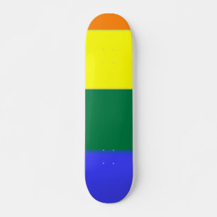 Skateboard Drapeau arc-en-ciel gay pride