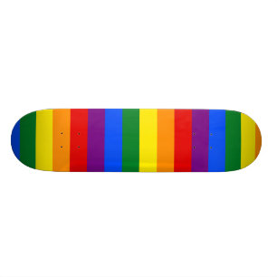 Skateboard Drapeau arc-en-ciel LGBT