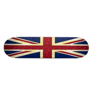 Skateboard Drapeau britannique - planche à roulettes