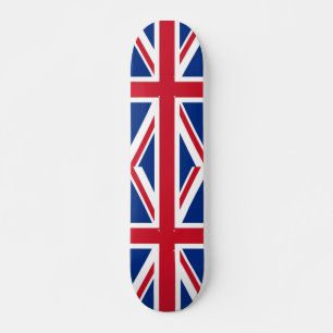 Skateboard Drapeau britannique Royal Union Jack