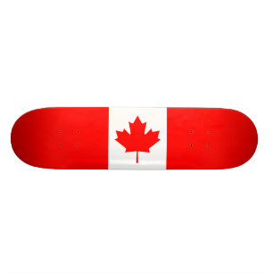Skateboard Drapeau canadien