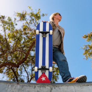 Skateboard Drapeau Cuba