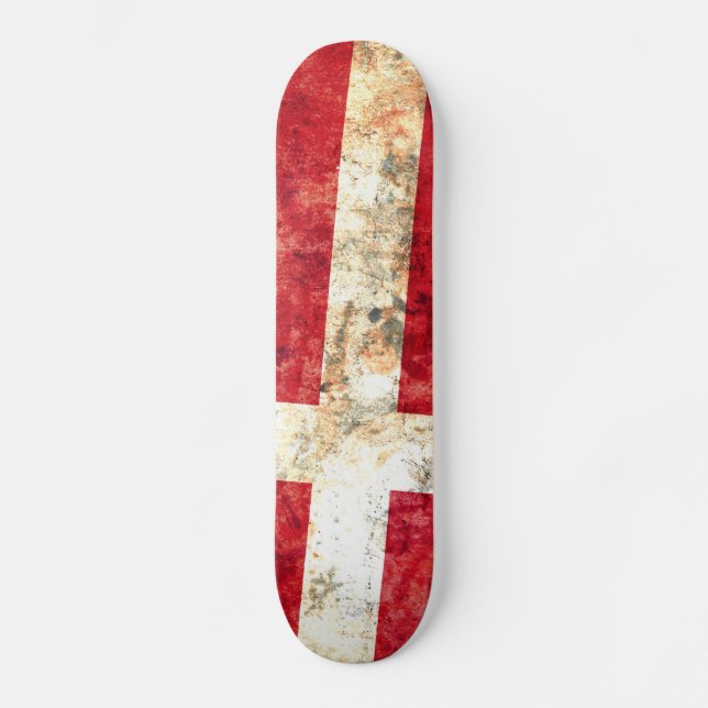 Skateboard Drapeau danois (Recto)