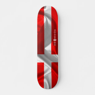 Skateboard Drapeau danois