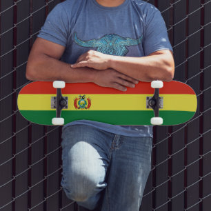 Skateboard Drapeau de Bolivie