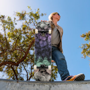 Skateboard Drapeau de fierté Uingender Boho Groovy Bulles Écl