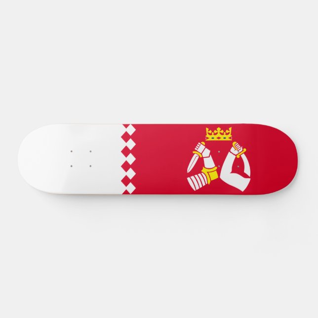 Skateboard Drapeau de Karelia Nord (Horz)