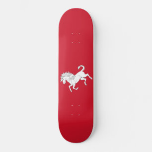 Skateboard Drapeau de Kent (Cheval Blanc) (Comté d'Angleterre