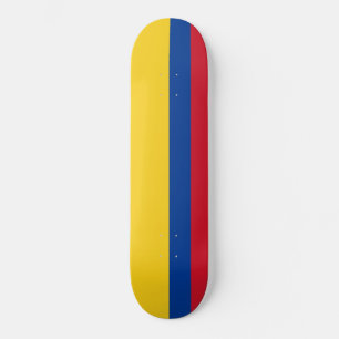 Skateboard Drapeau de la Colombie