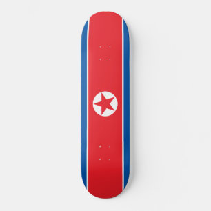 Skateboard Drapeau de la Corée du Nord