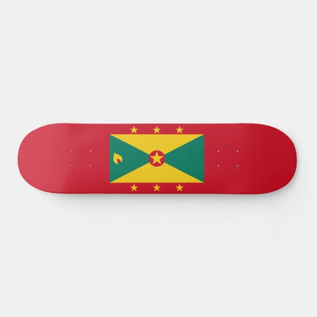 Skateboard Drapeau de la Grenade (Horz)