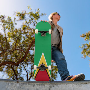 Skateboard Drapeau de la Guyane