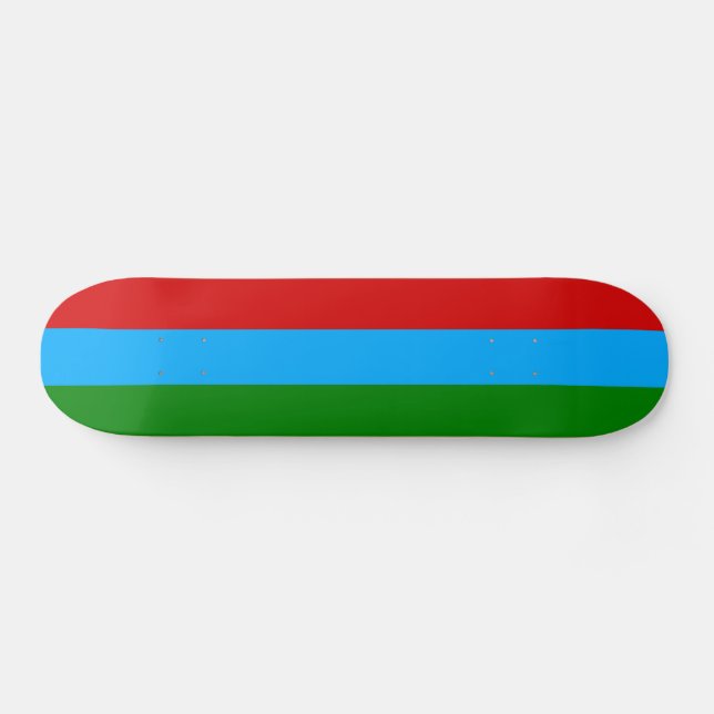Skateboard Drapeau de la République de Karelia (Horz)
