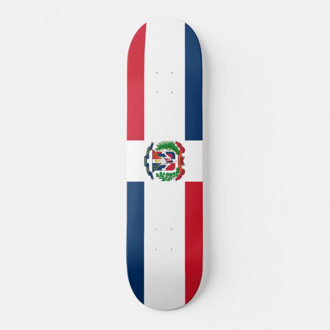 Skateboard Drapeau de la République dominicaine (Recto)