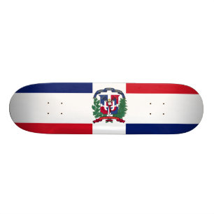 Skateboard Drapeau de la République Dominicaine