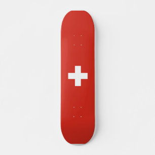 Skateboard Drapeau de la Suisse