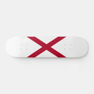 Skateboard Drapeau de l'Alabama
