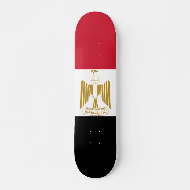 Skateboard Drapeau de l'Égypte (Devant)