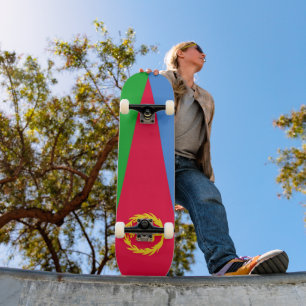 Skateboard Drapeau de l'Érythrée