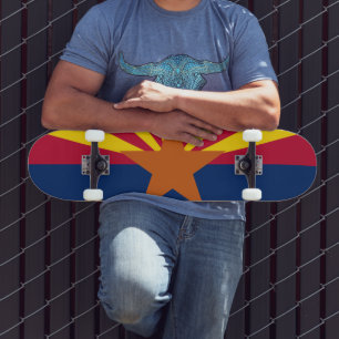 Skateboard Drapeau de l'État d'Arizona