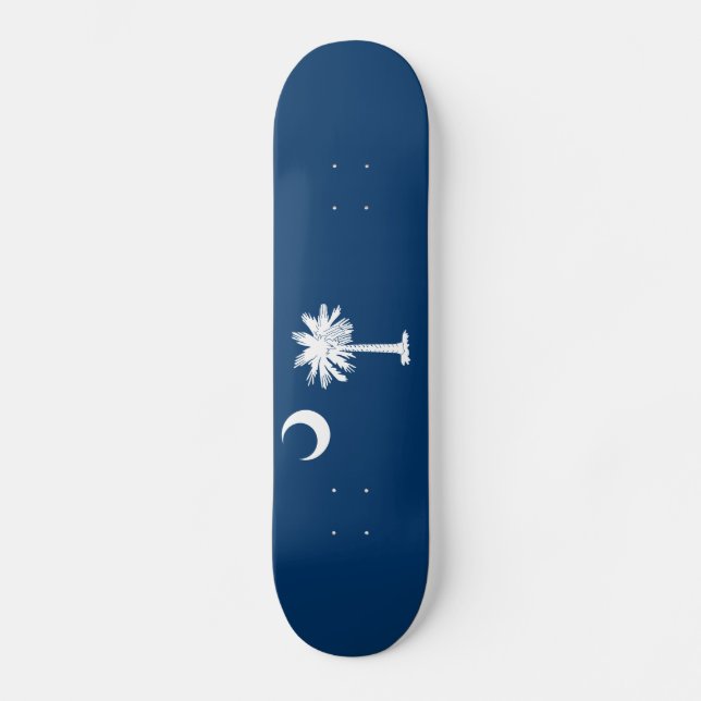 Skateboard Drapeau de l'État de la Caroline du Sud (Recto)
