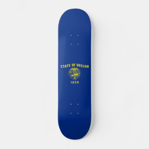 Skateboard Drapeau de l'État de l'Oregon