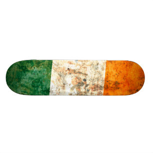 Skateboard Drapeau de l'Irlande