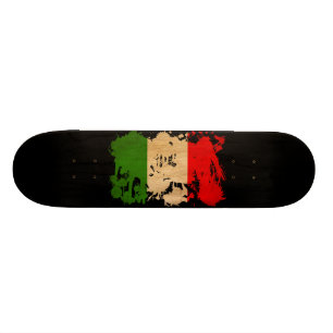 Skateboard Drapeau de l'Italie