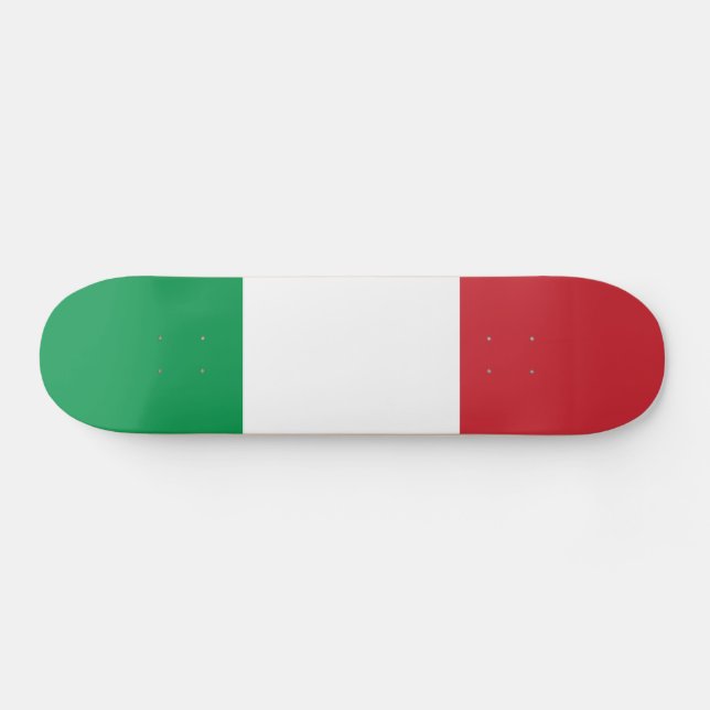 Skateboard Drapeau de l'Italie (Horz)