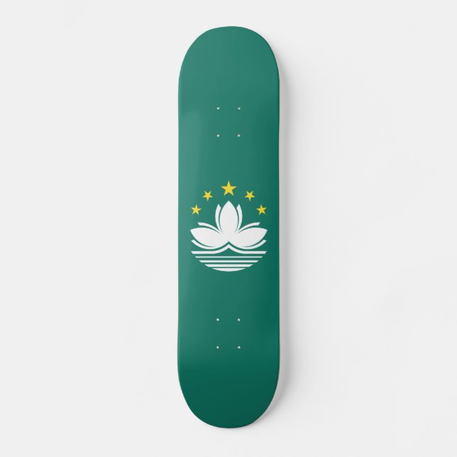 Skateboard Drapeau de Macao (Recto)