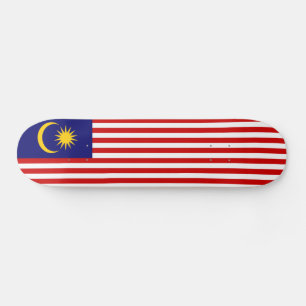 Skateboard Drapeau de Malaisie