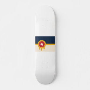 Skateboard Drapeau de Tulsa, Oklahoma