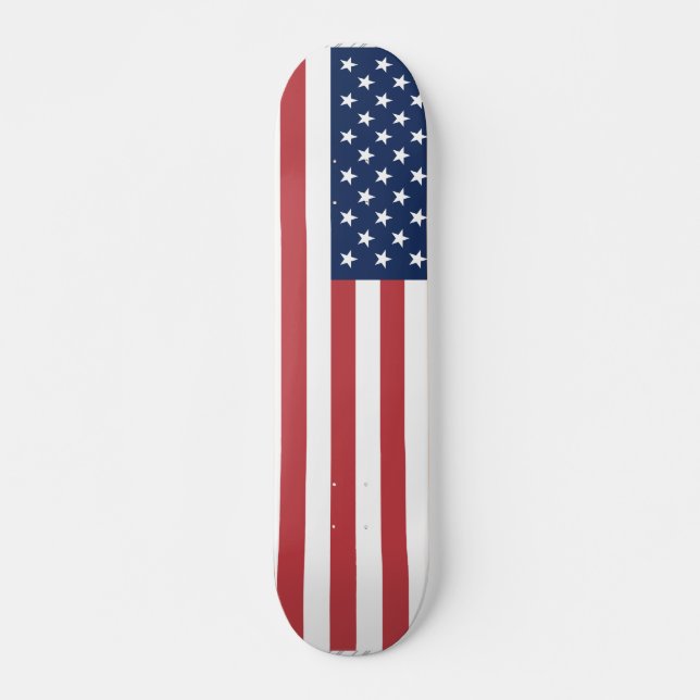Skateboard Drapeau des Etats-Unis (Devant)