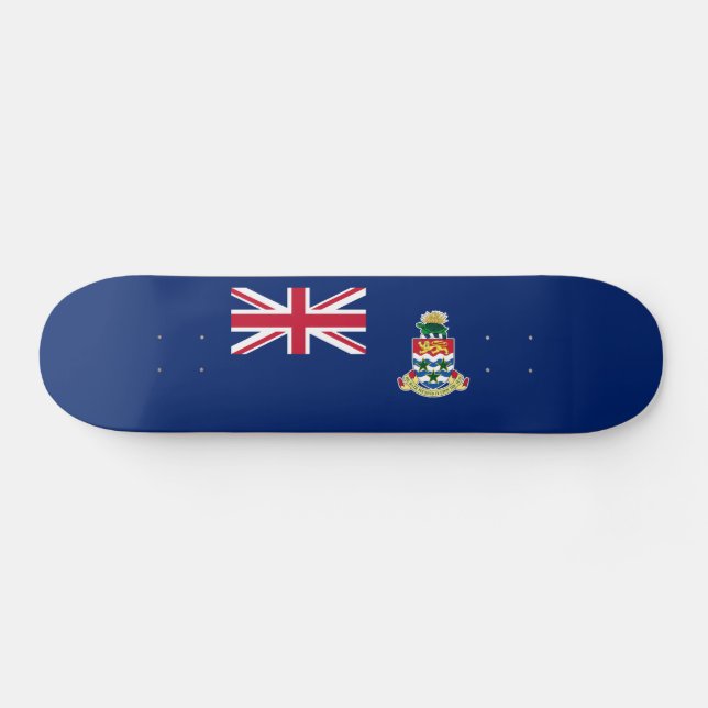 Skateboard Drapeau des îles Caïmans (Horz)