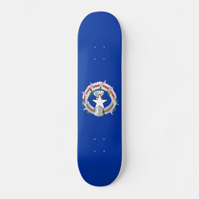 Skateboard Drapeau des îles Mariannes du Nord (Recto)