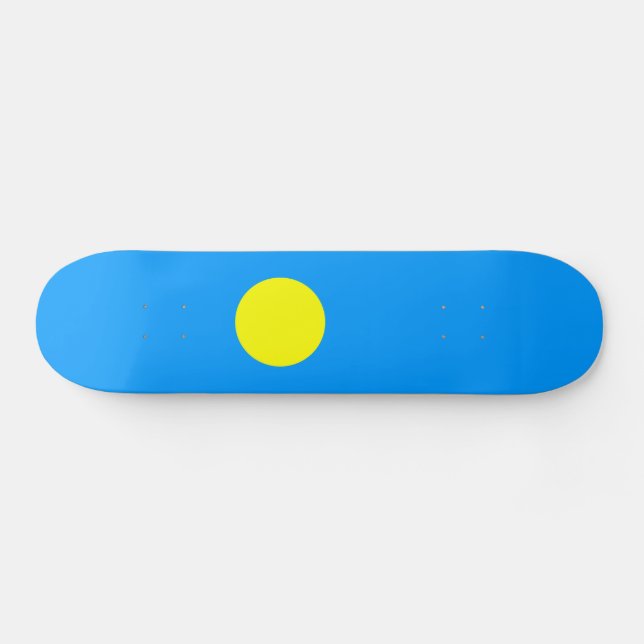 Skateboard Drapeau des Palaos (Horz)