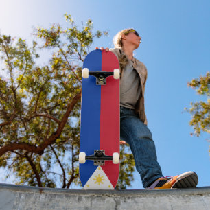Skateboard drapeau des Philippines