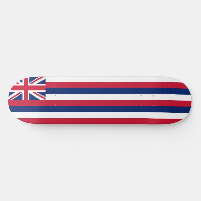 Skateboard Drapeau d'État d'Hawaii (Horz)