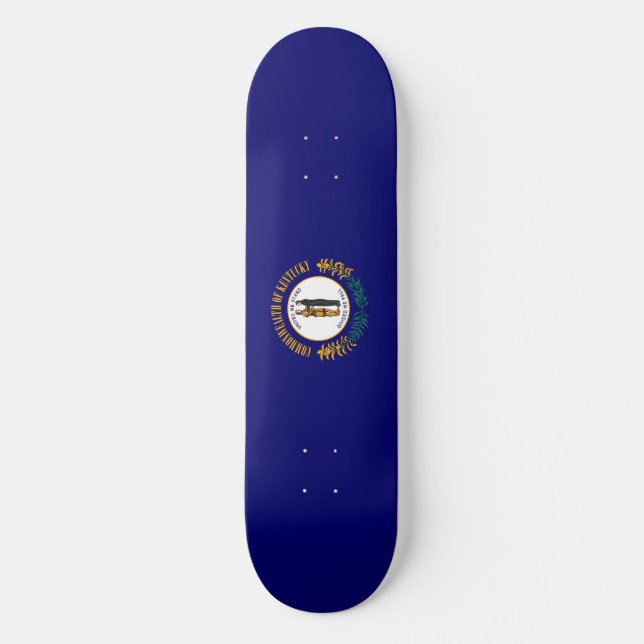 Skateboard Drapeau d'État du Kentucky (Recto)