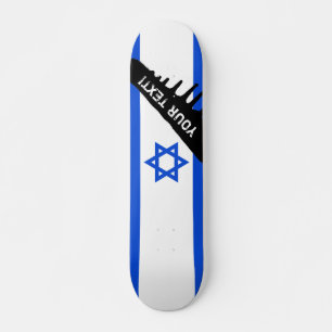 Skateboard Drapeau d'Israélien