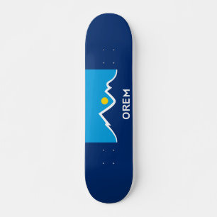 Skateboard Drapeau d'Orem, Utah Paire de liens de nouilles
