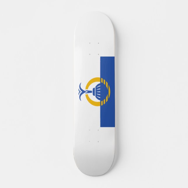 Skateboard Drapeau d'Orlando, Floride. (Devant)